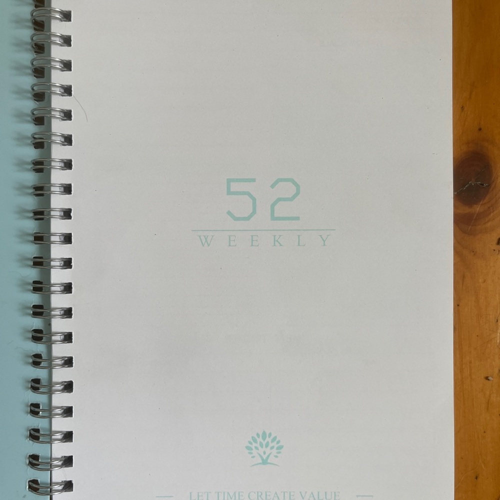 Blue Weekly Planner - Picture 2 of 4